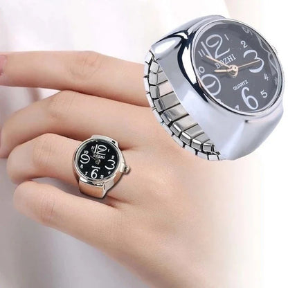 Elastic Stretchy Watch Ring For Men's and Women