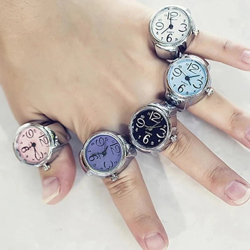 Elastic Stretchy Watch Ring For Men's and Women