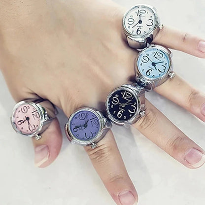 Elastic Stretchy Watch Ring For Men's and Women