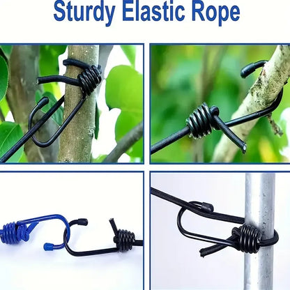 12 Clips Outdoor Clothesline Laundry Drying Line